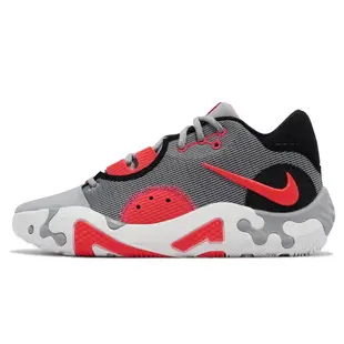 Nike 籃球鞋 PG 6 EP 男鞋 灰 紅 Infrared NBA Paul George 保羅喬治 DH8447-002