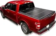 ALCYBD Folditup | Compatible for Ford Super Duty with 1999-2016 6.9 Ft Bed | Low-Profile, Easy On/Off, Hard Tri-Fold Truck Bed Tonneau Cover