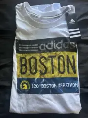 Boston Marathon Adidas Climalite T Shirt Size XL