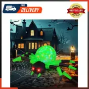 9FT Wide Halloween Inflatable Spider Outdoor Decorations Giant Blow up