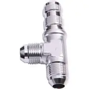 Aeroflow Bulkhead AN Tee On The Run -4AN, AF804-04S