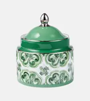 [Dolce & Gabbana Casa] Dolce & Gabbana Casa Majolica porcelain sugar bowl