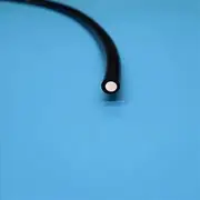 100mX Black Plastic PMMA end Glow Fiber Optic Cable Light Illumination Decoration Inner Diameter 5mm