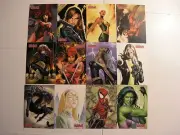 Women of Marvel Set 1 + WOM 2 Set + WOM Sapphire Set and 4 WOM 2 Chase sets Rare