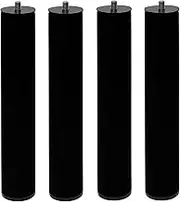 Micel Set of base legs 50 mm (4 pieces), black