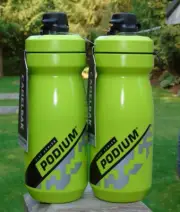 Genuine Camelbak Podium Dirt Series Water Bottle 2-Pack, Lime, 21oz, Brand New