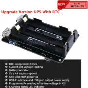 New UPS With RTC & Coulometer Power Supply Device for Raspberry Pi 4B /3B+ /3B