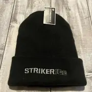 Striker ICE Cuffed Stocking Hat One Size Fits Most - Black