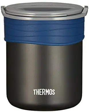 【便當罐2件組】THERMOS THERMOS 360ml不銹鋼 雙層保溫結構便當盒 附保溫袋 JBP-360【小福部屋】