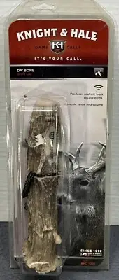 KNIGHT & HALE DEER GAME CALL DA BONE GRUNT CALL HUNTING KHD 1008 USA New Sealed