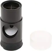 F Fityle 1 Piece Portable 1.25 Inch Cheshire Collimation Eyepiece Optical Collimating Eyepieces for Refracting Reflector Telescope -Short Style