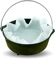 CampLiner Dutch Oven Parchment Liners, 20" Disposable Paper Liners (20 Pack)