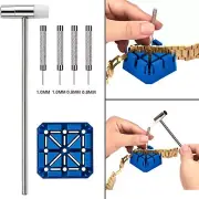 EasyTime Watch Link Removal Tool Kit Spring Bar Tool 7pc with Hammer