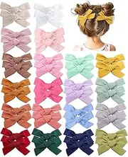 Prohouse 40 PCS Baby Girl Hair Clips, Hair Bows for Girls Toddler Babies Kids Baby, Alligator Clip Hair Accessories