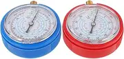 1 Pair Ac Pressure Gauge Set Gauge for Air Conditioner Repair High Low Pressure Meter