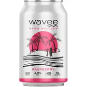 Wavee Hard Seltzer - Raspberry 330mL