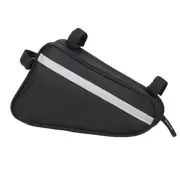 Basket Bicycle Triangle Bag Reflective Strip Bike Ultralight