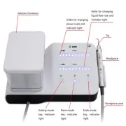 Dental Ultrasonic Scaler Piezo Fit Woodpecker EMS Cavitron LED Handpiece DA-20