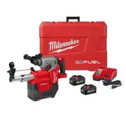 Milwaukee 2912-22DE M18 FUEL™ 1" SDS Plus Rotary Hammer Dust Extractor Kit