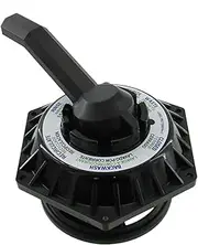 HLUCHY 272531 Hi-Flow 6-Way Multiport Top Valve Replacement for Pentair Sand Dollar Pool and Spa Sand Filters, 1-1/2 Inch Top-Mount Valve Replace 262504 262505 262506