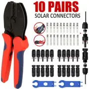 Solar Panel for mc4 Crimper Cable Stripper Wiring Connector Crimping Tools Set