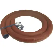 Apache 98392245 3/4" x 5' Low Pressure Hydraulic Return Line Hose with Worm Gear
