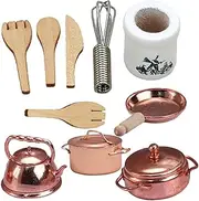 KOMBIUDA Realistic Mini Kitchen Toy Set Scale for Boys and Girls Safe Construction Toys Non-deformable Design