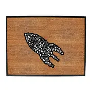 Rocket Ship Science - Funny Novelty Doormat Man Cave Floor mat