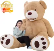 200cm Giant Teddy Bear Plush Stuffed Animal Soft Toy Gift for Kids Girlfriend