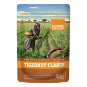 Organic Power Super Foods Tigernut Flakes 250g – Fresh, healthy organic delivery | Doorstep Organics