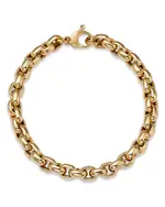 Alberto Amati 14K Yellow Gold Oval Link Bracelet