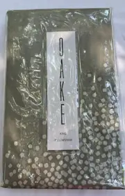 Oake Acacia Grey 400 Thread Count 100% Pima Cotton King Pillowsham