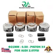 AUDI 2.0TFSI PISTON WITH RINGS SET 0.50 06J103383 06H105701 06H105561 06H105591