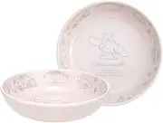 [SKATER] MBL3P Melamine Small Dish, Small Plate, 5.1 inches (13 cm), Children's Tableware, Sanrio Cinnamoroll, Natural