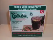 NEW Safari Quick Cook Alternative Fuel Cooker. Uses Newspaper For Fuel