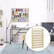 48 Spools Thread Rack Holder Wall Door Mounted Organizer