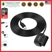 OBD Power Cable for Dash Camera Type C OBD2 Power Cable Adapter Hardwire Charger