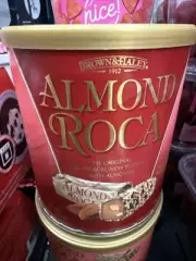Roca Almond Cannister, 10 Oz 284 g Bb 05/25