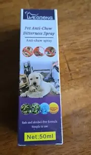 Pet Anti-Chew Bitterness Spray, Prevents Dogs From Chewing & Scratching, 50 Ml