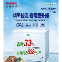 在飛比找Yahoo!奇摩拍賣優惠-易力購【 SANYO 三洋原廠正品全新】 臥式冷凍櫃 SCF