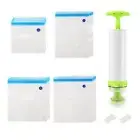 Reusable Sealer Vacuum Bags for Food Storage 10Pcs Set Keep Food Fresh