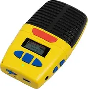 Micro-Speak Digital Voice Recorder, Yellow, 4GB, 96 hours recording. Dictaphone with MP3 player