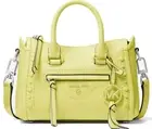 MICHAEL KORS CARINE LIMELIGHT YELLOW LEATHER XSMALL CROSSBODY SATCHEL BAGNWT