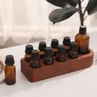 Essential Oils Storage Rack Compact Stand for Bottles Perfumes Organizing