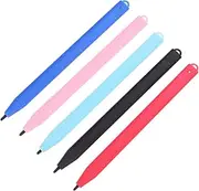 LCD Drawing Pad Stylus Pen Stylist for Touchscreen 5pcs Set Colorful Long-Lasting
