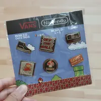 在飛比找蝦皮購物優惠-VANS x Nintendo 超級瑪莉 胸針 徽章 別針 