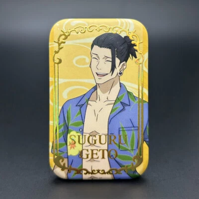 Serise Emblem Quadrate Gilding Relievo Pin Jujutsu Kaisen Geto Suguru Badge Gift