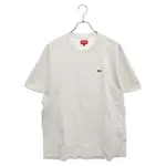 SUPREME 針織上衣 T恤 襯衫SMALL BOX小型 框 白色 刺繡 短袖 日本直送 二手