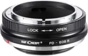 K&F Concept Canon FD FL Lens to Canon EOS R Camera Body Lens Mount Adapter