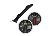 SAAS Dual Pillar Pod w/ Boost & Exhaust SRD Gauges for Falcon BA BF FPV All